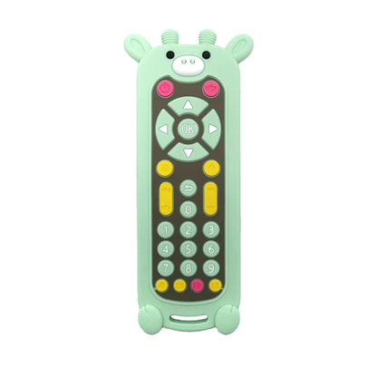 Baby Teether Toy: Realistic Cartoon Remote Control for Soothing Gum Discomfort Remote Control Toy Good Vibrations