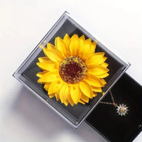  Sunflower Necklace Gift Box, Mother's Day, Nurses' Day, Thanksgiving, Christmas, fall gifts, anniversaries, graduation gifts Good Vibrations