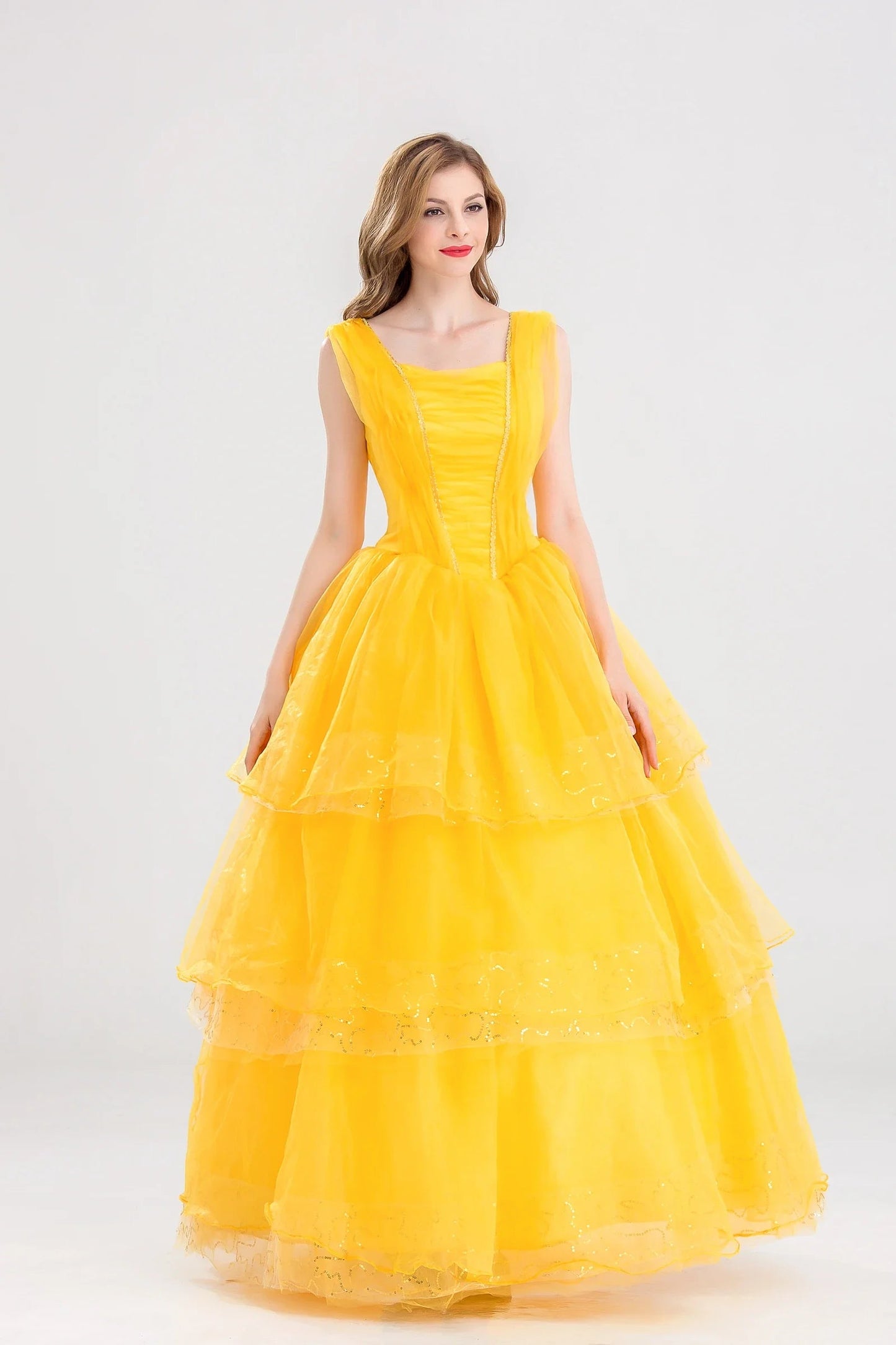 Halloween Costume Adult  Princess Beauty Costume for Women Girl Princess Belle Dress up Ball Gown  Christmas Dresses for Women Good Vibrations