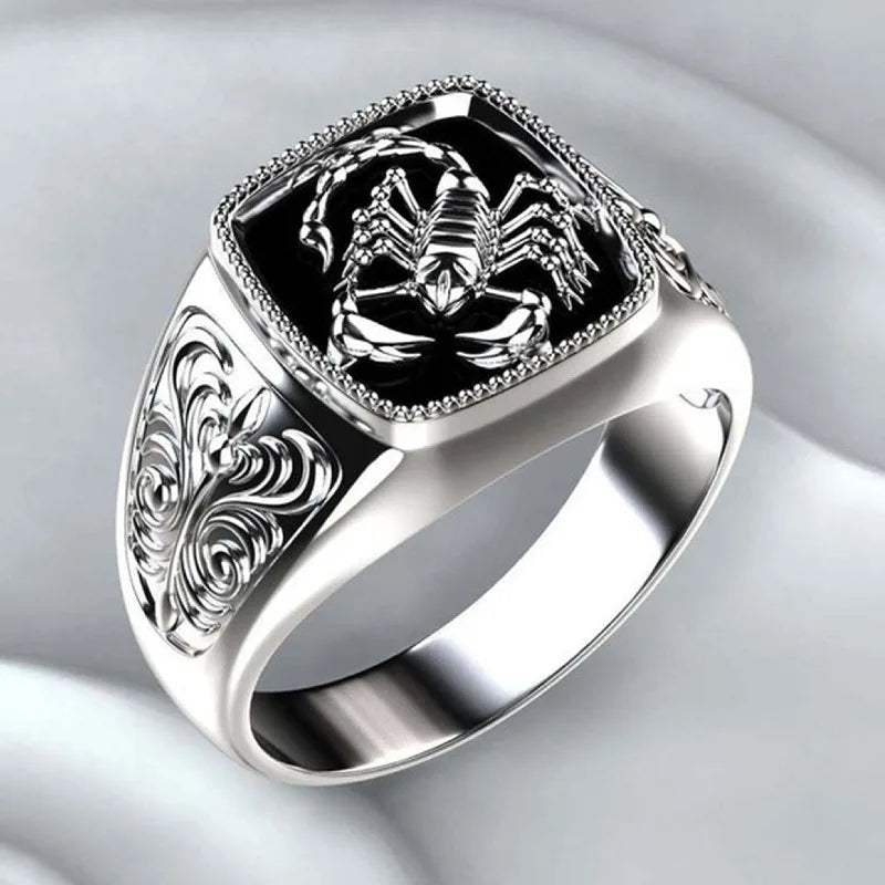 925 Sterling Silver Men Rings High Quality for Men Temperament Banquet Wedding Jewelry Anniversary Party Gifts Good Vibrations