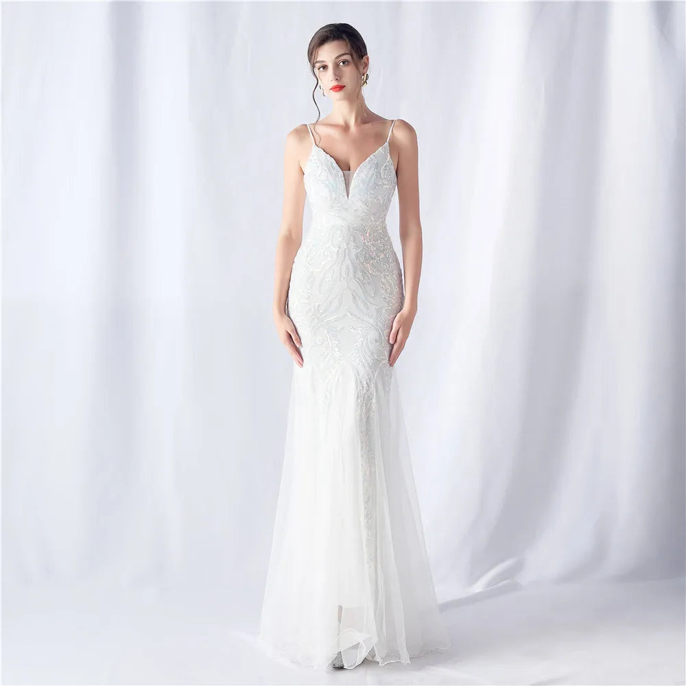 Luxury Prom Dress Women's Elegant Long Dress Party 2024 Graduation Ceremonies Prom Evening Formal Fashion Maxi Dress Wholesale Good Vibrations