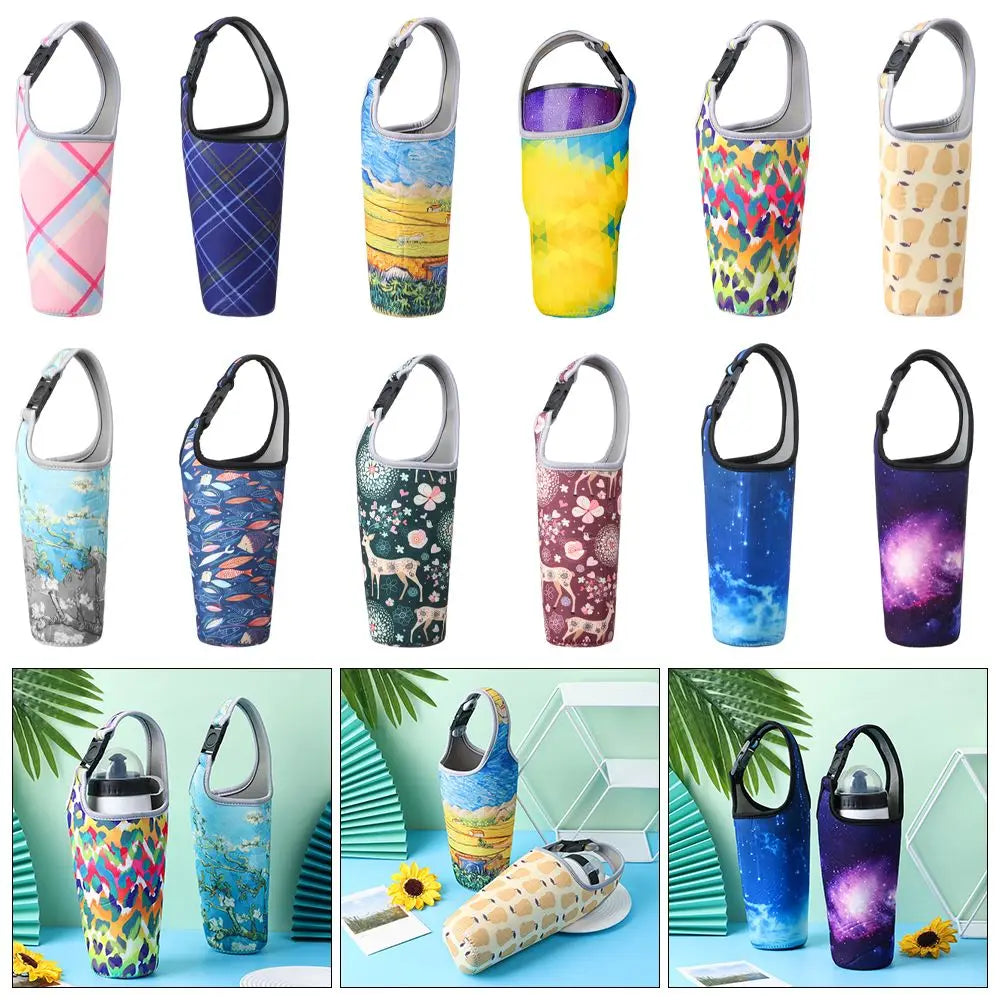 Fashion Accessories Carrier Tote Bag Portable Tumbler Mug Holder Beverage Bag Water Bottle Bag Cup Sleeve Good Vibrations Adult Super Store