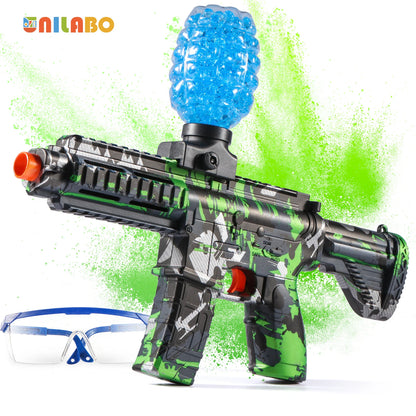 M416 Electric Ball Blaster Toy Gun - High-Speed, Metallic Finish, Rechargeable - Halloween Thanksgiving Gift(Bullets Excluded) Good Vibrations