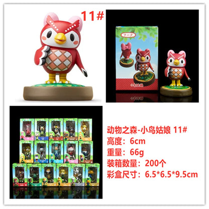 16th Edition Animal Crossing Friends Friendship Family Portrait Figure Set - Shiri Hikari Game Anime Figure Set Good Vibrations