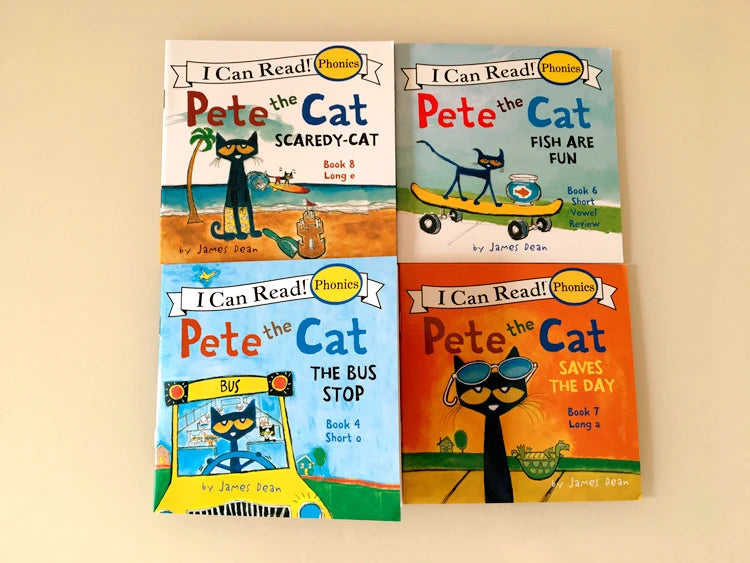 I Can Read Phonics 12 Books/Set My Very First Picture Books English Story Pocket Book for Children Kids Baby Montessori Reading Good Vibrations