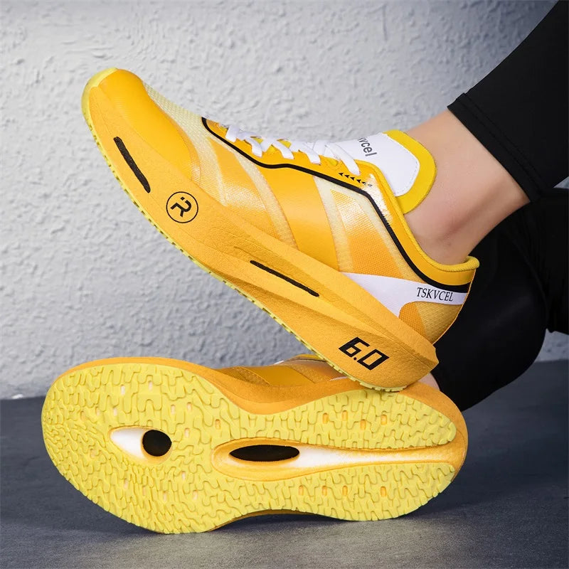 Running Shoes Original Men Carbon Board Marathon Speciality Sports Breathable Lightweight Comfortable Women's Sneakers Outdoors Good Vibrations