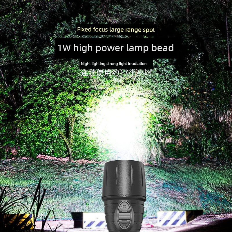 Duration Power Power Torch For Home Rechargeable Super Bright Outdoor Small Portable Long Shot Mini Kids for the Elderly and Children Good Vibrations