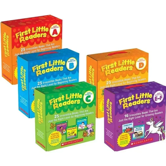 Level A-H First Little Readers Booklets Parent Pack Guided Reading Irresistible Books Kids Learning English Book Montessori Good Vibrations