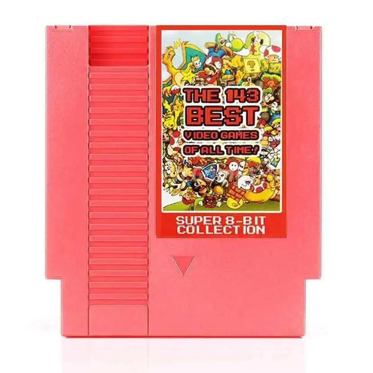 THE 143 BEST VIDEO GAMES OF ALL TIME! Contra/Earthbound/Megaman 123456/Turtles 1234 72 Pins 8 Bit Game Card Good Vibrations