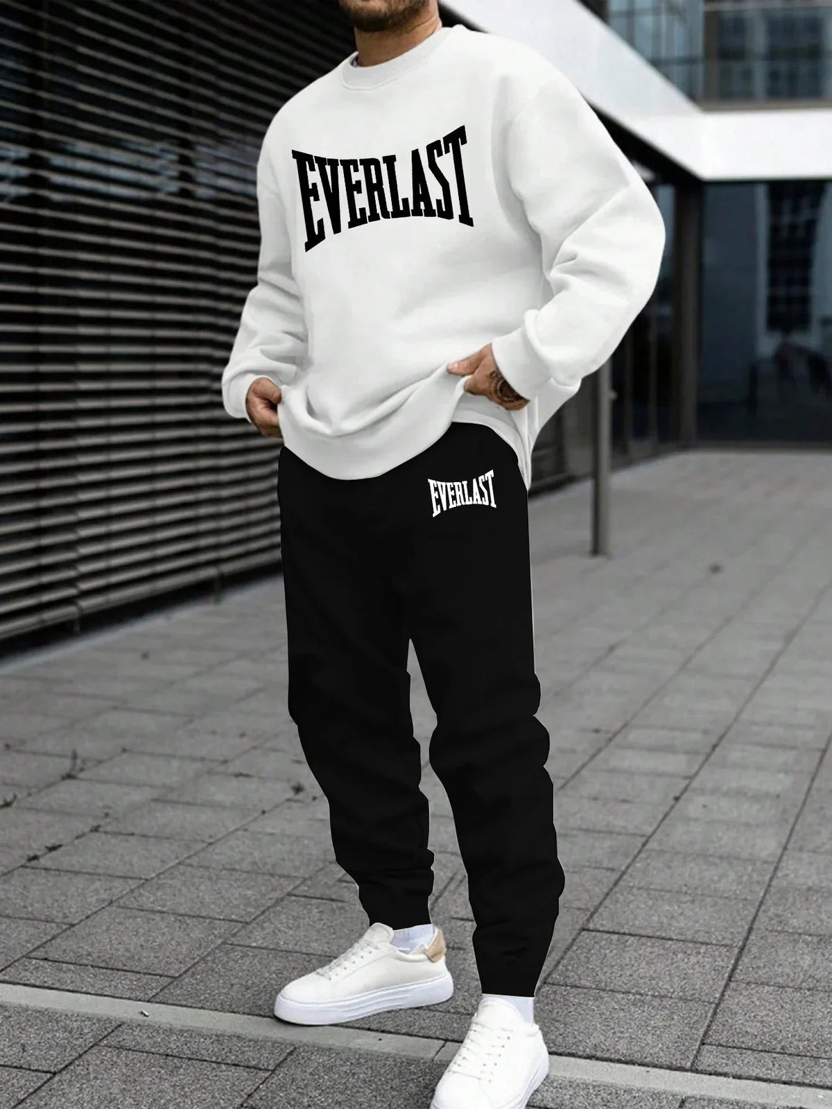 Jogging Mens Tracksuit Print Sweatshirt Sweatpants Casual Sports  Tops Pants Fall comfort HipHop Sportswear Clothing tracksuit Good Vibrations