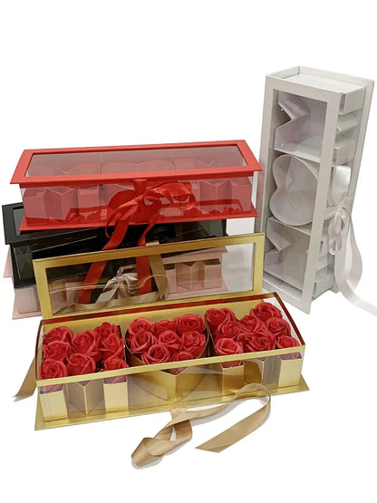 1pc Mother's Day Flower Gift Box, Birthday Gift for Mom, Wedding Anniversary gift, Birthday Party Decorations(Excludes Flowers) Good Vibrations Adult Super Store