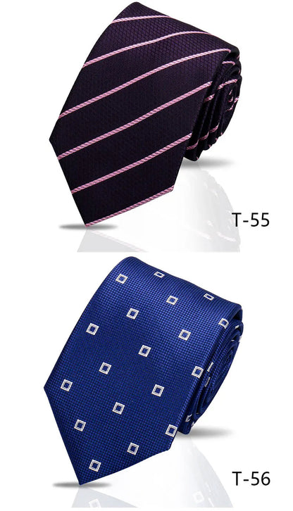 Elegant Ties For Men Fashion Item Necktie High Quality Classic Men Tie Suit Accessories Wedding Gifts Business Party Wholesale Good Vibrations