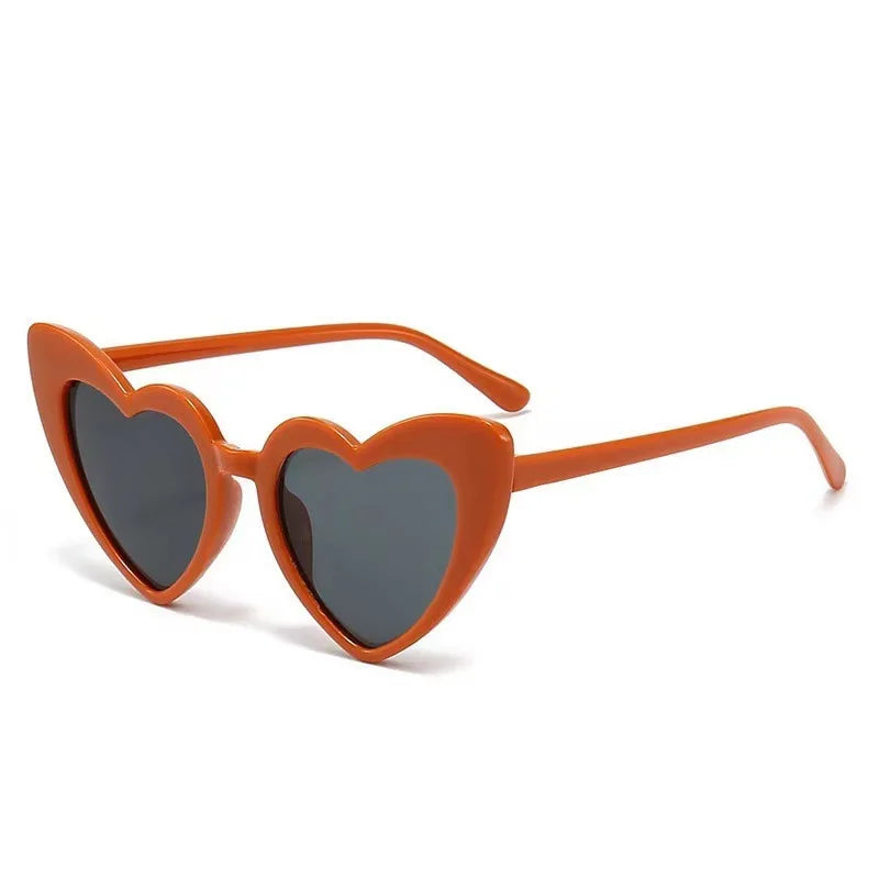 1Pc Cartoon Heart Sunglasses Children Baby Sunglasses Boys Girls UV400 Sun Glasses Shades Kids Gifts Fashion Party Eyeglasses Good Vibrations