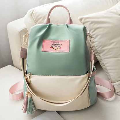 New High Quality Women's Shoulder Bag Large Capacity Oxford Cloth Bags Ladies Backpack Woman Color Tote Women Shoulder Backpacks Good Vibrations Adult Super Store