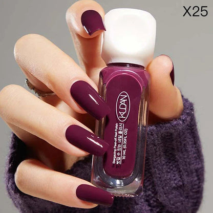 10ml Peel Off Water-Based Starry Nail Polish Fast Drying Long-Lasting Healthy And Brightening Effect No Need Lamp Cure Good Vibrations