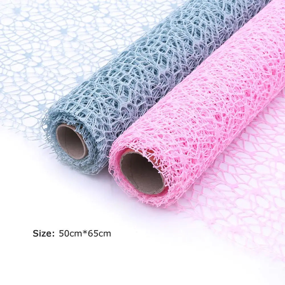 1PC DIY Flower Gift Round For Birthday Festival Decorative Bouquet Wrap Scrapbook Wrapping Paper Wedding Decoration Good Vibrations