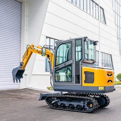 2.5 ton Kubota Engine Mini Excavator Diesel Hydraulic Crawler Excavators 2.5t China Mini Bagger Construction Machinery Custom Good Vibrations