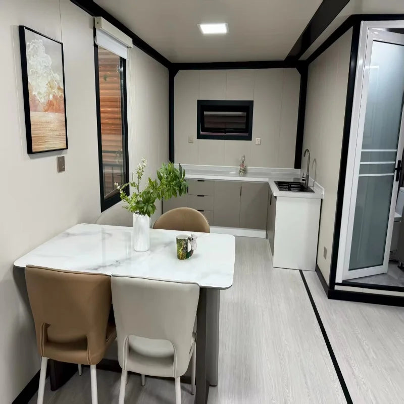 Prefab Houses Module Prefabricated Expandable Container Home Foldable Tiny 2 3 4 Bedroom Living Container House 20Ft 40Ft Good Vibrations
