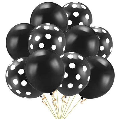 20pcs Polka Dot Balloons Globes 12Inch Pink Blue Latex Polka Dot Balloon Multicolor Wedding Birthday Party Festival Decoration Good Vibrations