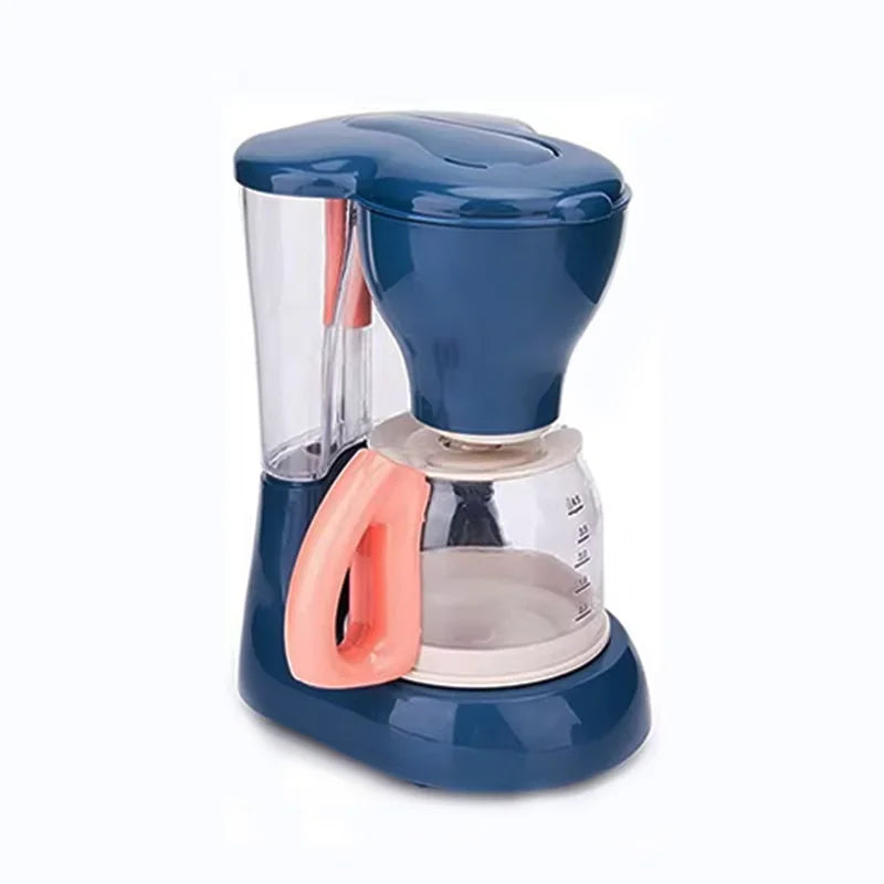 Mini Household Appliances Kitchen Toys Pretend Play Set with Coffee Maker Blender Mixer and Toaster for Kids Boys Girls Gifts Good Vibrations