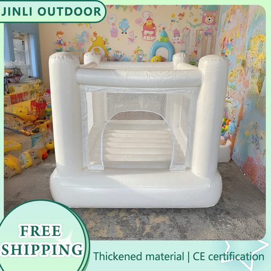 Mini City Bounce House 1~6 Years Old Birthday Gift Children's Mini Castle Inflatable PVC Children's Toy Children's Castle Good Vibrations