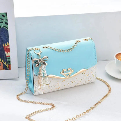 Crossbody women's bag with pendant chain Korean version ins fashion and versatile premium shoulder bag Good Vibrations