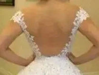 Vestido De Noiva Amazing Skirt Wedding Dress Customized Sexy Backless Vestidos De Novia Lace Robe De Mariée Good Vibrations