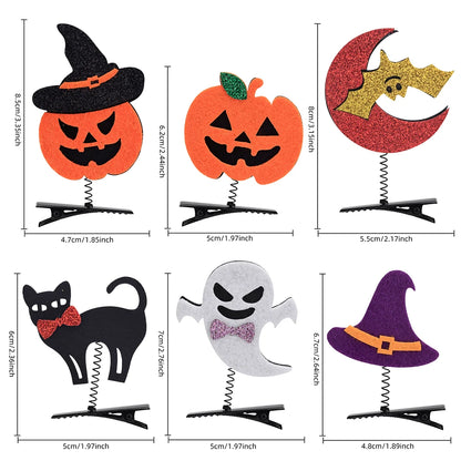 Halloween Styling Hair Accessories Skeleton Claw Hair Clip For Women Girls Accessories Skull Horror Zombie Punk Rock Hairpins Good Vibrations