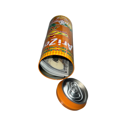 AriZona Drink Can Diversion Safe, Hidden Storage Container, Cash Stash Can with Hidden Compartment for Keys, Cash and Valuables Good Vibrations