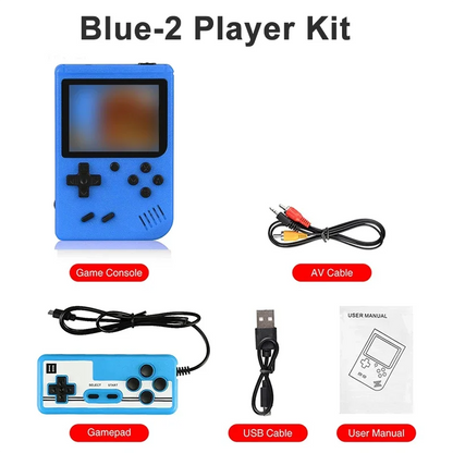 NEW Portable Retro Mini Video Game Console 8-Bit Handheld Game Player Built-in 400 games AV Out Game Console Gameboy videojuego Good Vibrations