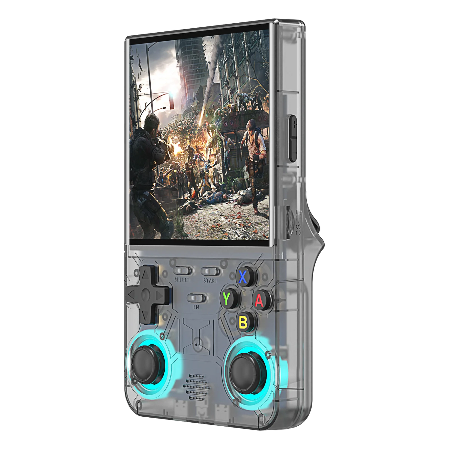 2025 R36 Ultra Open Source R36S Video Game Console Linux System 4.0 Inch IPS Screen  Portable Pocket Video Player 64G best Games Good Vibrations