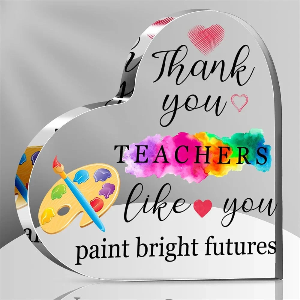 Thank you gift for teachers, birthday gift, New Year's party gift, teacher's office, classroom decoration plaque Good Vibrations