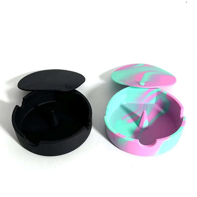 18cmx12.5cm Herb Tobacco Rolling Tray Set Silicone Ashtray Ash Tray 40mm Metal Herbal Grinder Kit Smoking Accessories Good Vibrations Adult Super Store