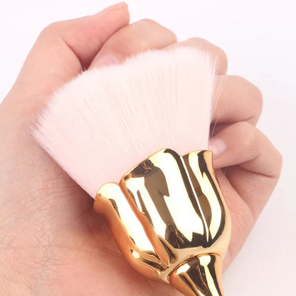 Rose-shaped Soft Brush For Manicure Nail Art Dust Brush Nail Dust Brush Gel Polish Dust Cleaning Nail Brushes Tool Nail Supplies Good Vibrations