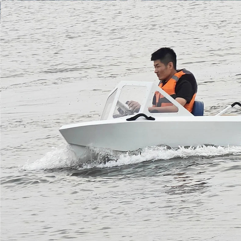 15kw Custom High-Speed Mini Jet Boat Aluminum Water Ski Jet Ski For Rowing Boats Electric Karting Boat For Water Sports Good Vibrations