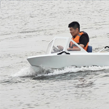 15kw Custom High-Speed Mini Jet Boat Aluminum Water Ski Jet Ski For Rowing Boats Electric Karting Boat For Water Sports Good Vibrations