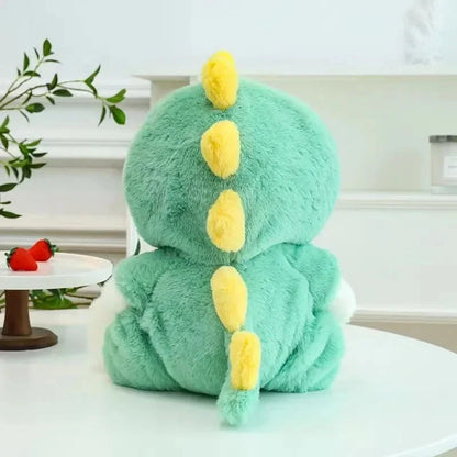 Teddy Bear Cosplay Pig Dinosaur Cute Plush Toy Stuffed Cartoon Animsl Detachable Hat Brown Bear Plushie for Kids Birthday Good Vibrations