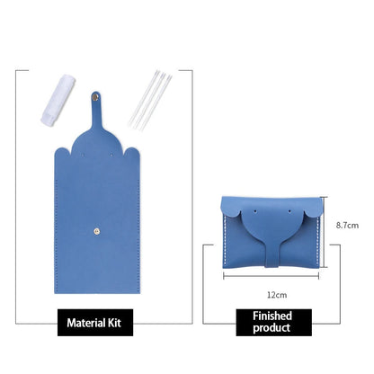 DIY PU Coin Purse Craft Kit Casual Solid Color Cartoon Style Elephant Small Bag Good Vibrations