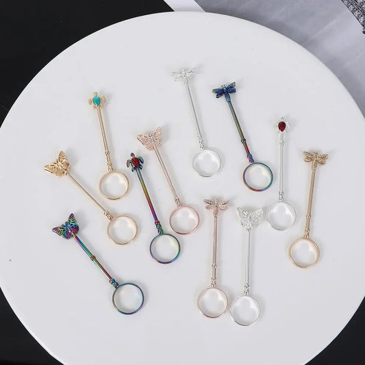 1Pcs Cigarette Hand Holder Smoking Accessories Finger Ring For Women Men Adjustable Slim Cigarettes Clip Smoking Holder Cuprum Good Vibrations Adult Super Store