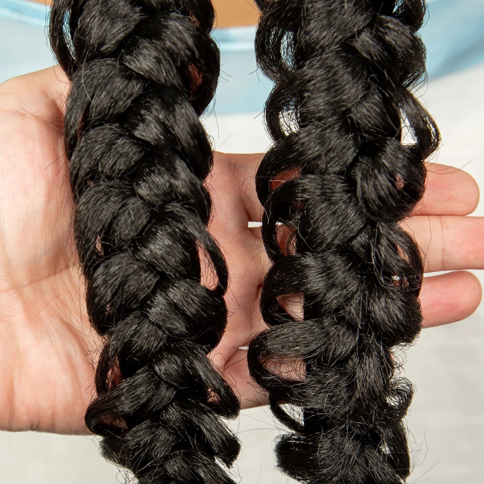 Synthetic Goddess Braided Wigs Cornrow Braided Wigs with Baby Hair Braids Wigs for Women Daily Use Knotless Wigs Good Vibrations
