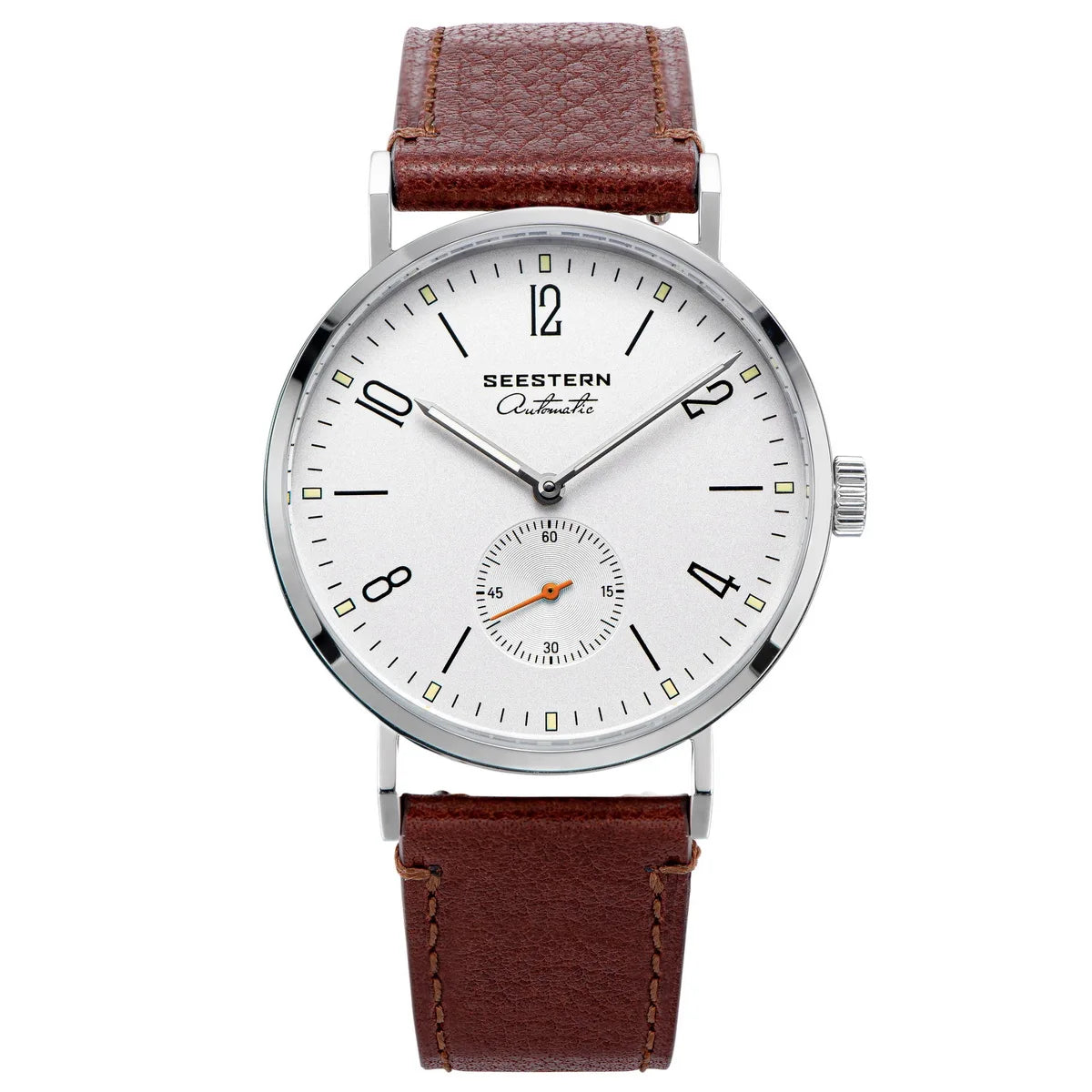 SEESTERN 2024 New Men Watch Automatic Business Wristwatches ST1701 Movement Ultra Thin Clock Top Brand Luxury  Fashion Casual Good Vibrations