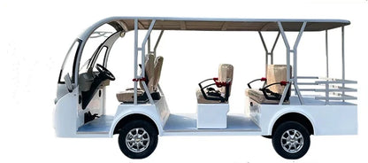 2025 Manufacturer Affordable New Electric Car Closed Tourist Bus 11 Seater Lithium Battery Electric Tour Bus Safe And Reliable Good Vibrations