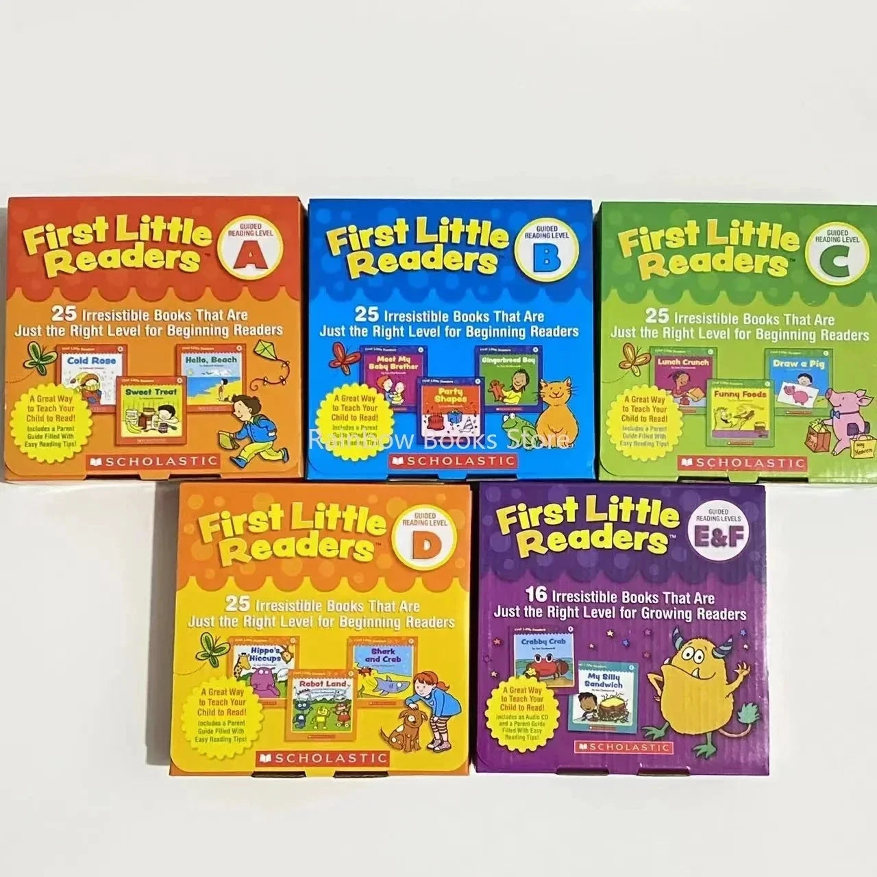 Level A-H First Little Readers Booklets Parent Pack Guided Reading Irresistible Books Kids Learning English Book Montessori Good Vibrations