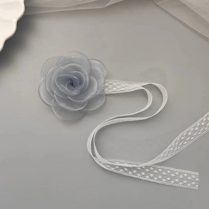 Girls Bridesmaid Wrist Flowers Pearl Ribbon Rose Bracelet for Wedding Prom Party Bride to Be Bridesmaid Gift Wedding Accessories Good Vibrations