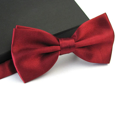 Mens Adult Bowtie Classic Fashion Wedding Party Formal Satin Gift Plaids Multicolor Adjust Neck Bow Tie Clip-On Good Vibrations