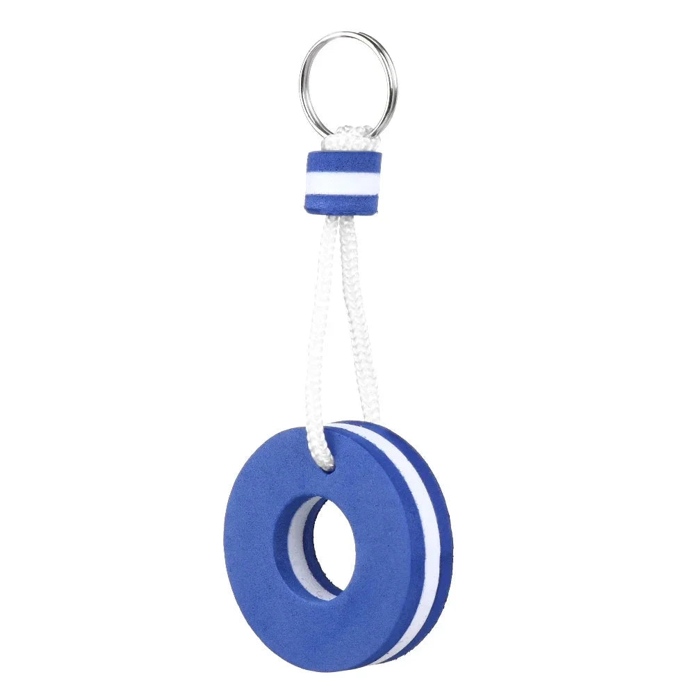 Outdoor Boating Sea Yachting Accessories Sailing Fishing Keyring Pool Parts Key Pendant Water Floating Keychain Good Vibrations