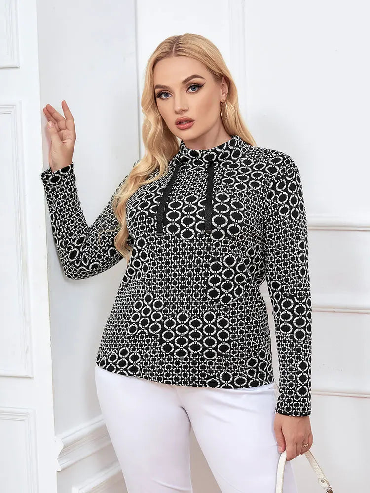 Womens plus size woven round neck shirt belongs to the category of womens clothing Good Vibrations