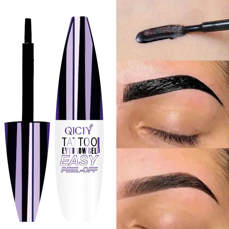 Dyeing Eye Brow Tattoo Tint Peel Off Eyebrow Eyeliner Freckles Dye Cream Waterproof Eyebrow Enhancer Gel Make Up Cosmetic Tool Good Vibrations