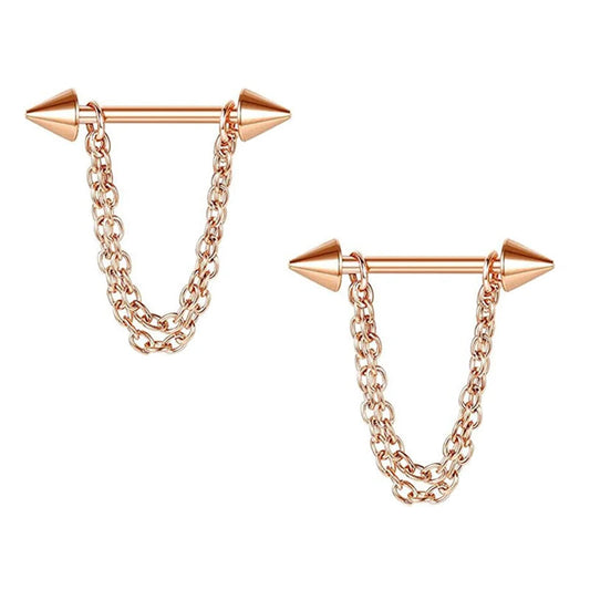 1 Pair Heart Barbell Nipple Ring Piercing Helix Piercing Sexy Nipple Jewelry High Quality Zircon Nipple Rings For Women Oreja Good Vibrations
