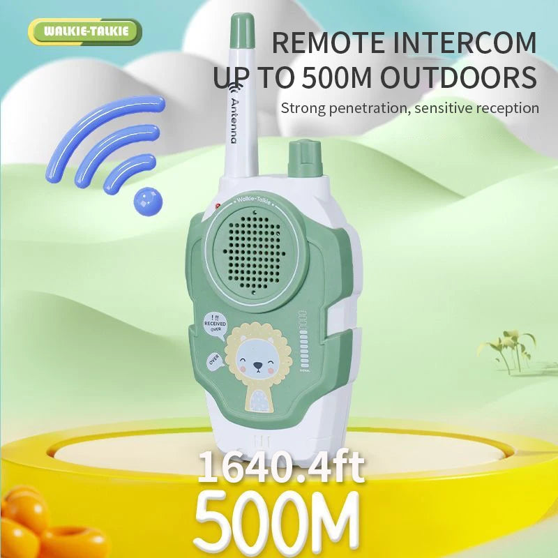 Walkie-talkie mobile phone outdoor cute toy children parent-child intercom machine cartoon boys and girls educational toy gift Good Vibrations